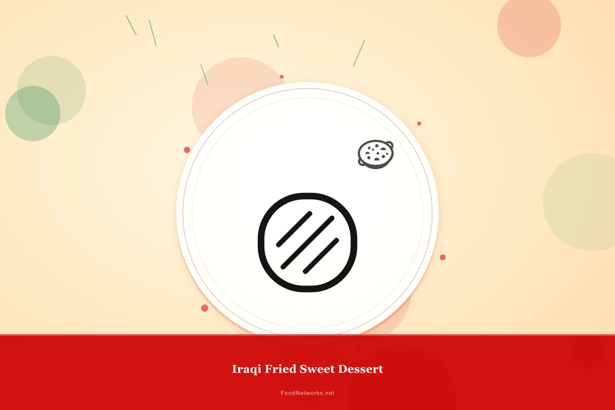 Why This Iraqi Fried Sweet Dessert Recipe Works