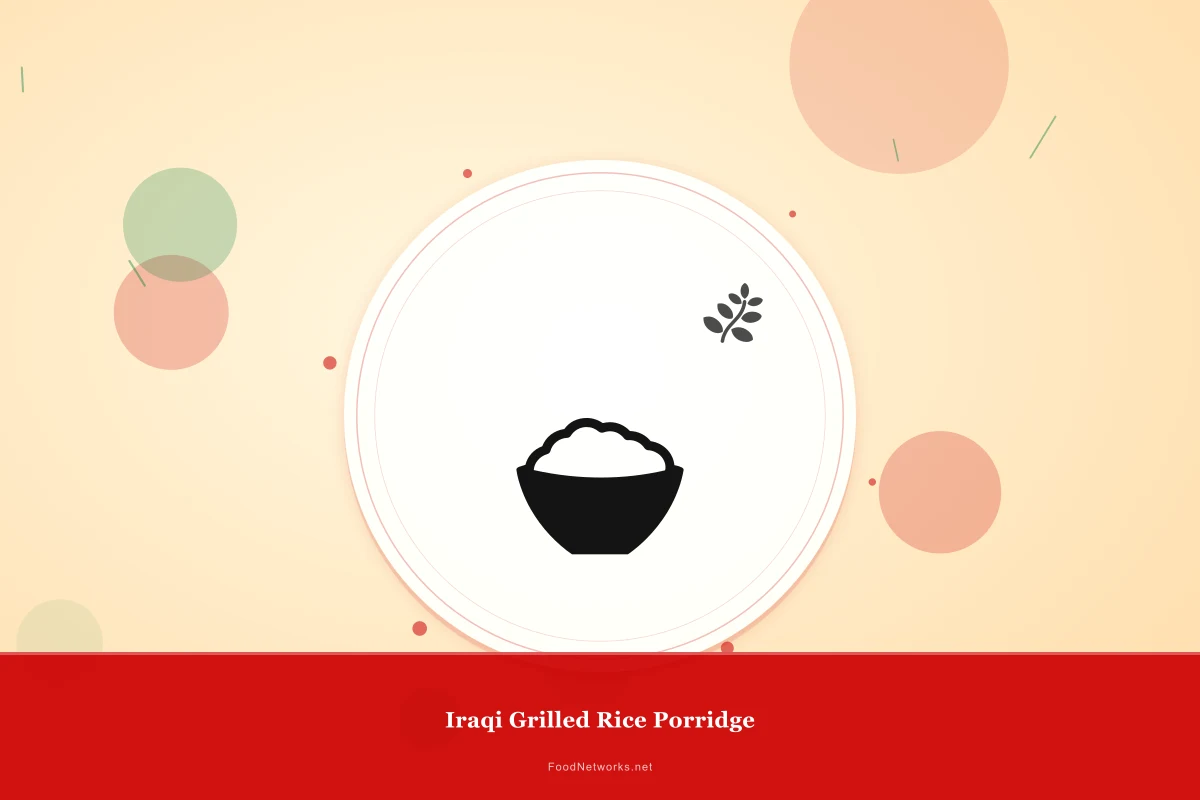 Why This Iraqi Grilled Rice Porridge Recipe Works