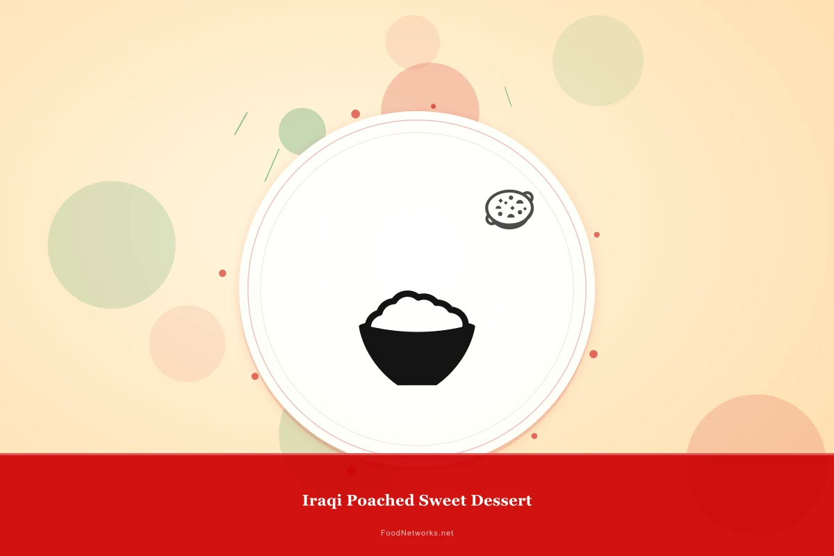 Why This Iraqi Poached Sweet Dessert Recipe Works