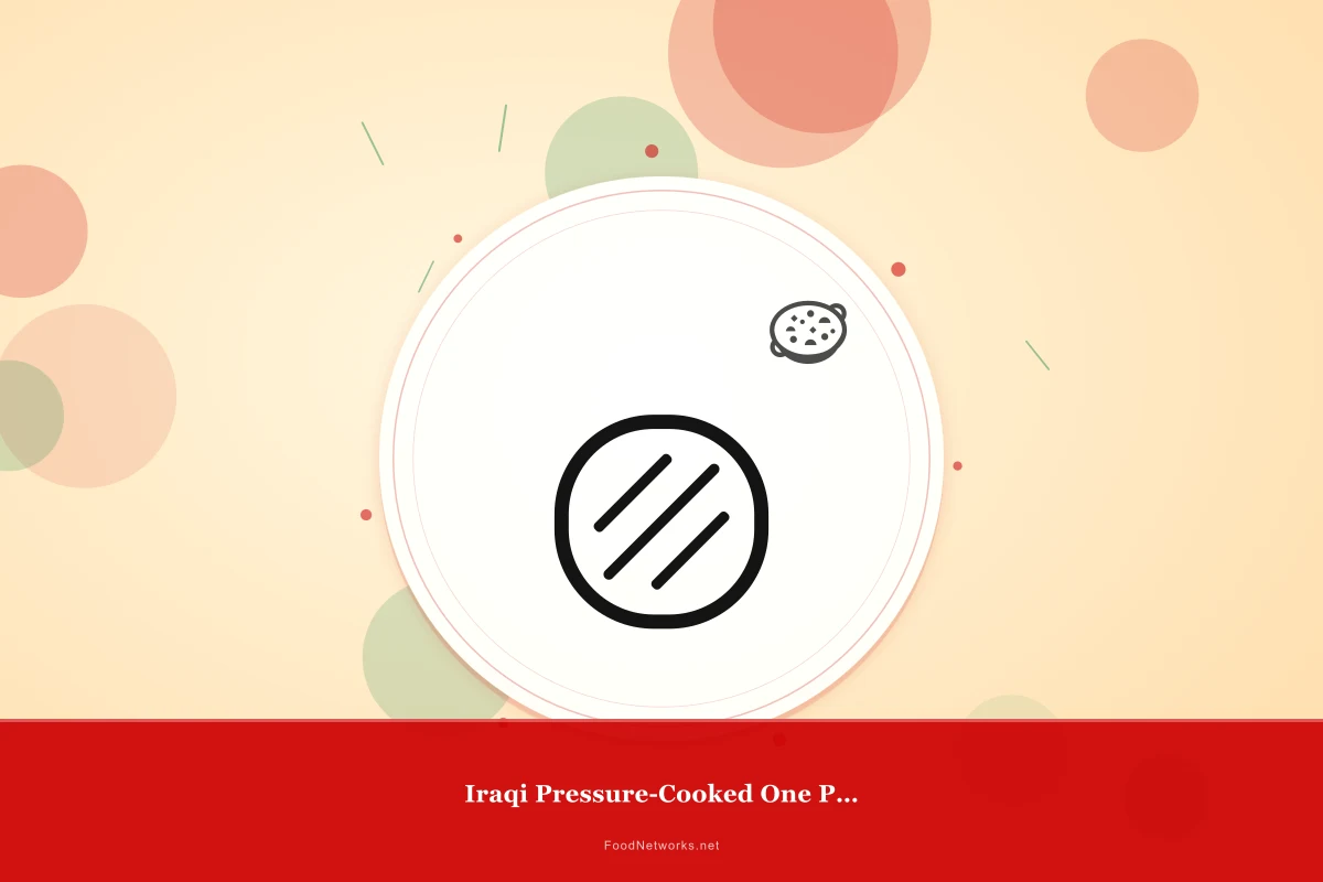 Why This Iraqi Pressure-Cooked One Pot Meal Recipe Works