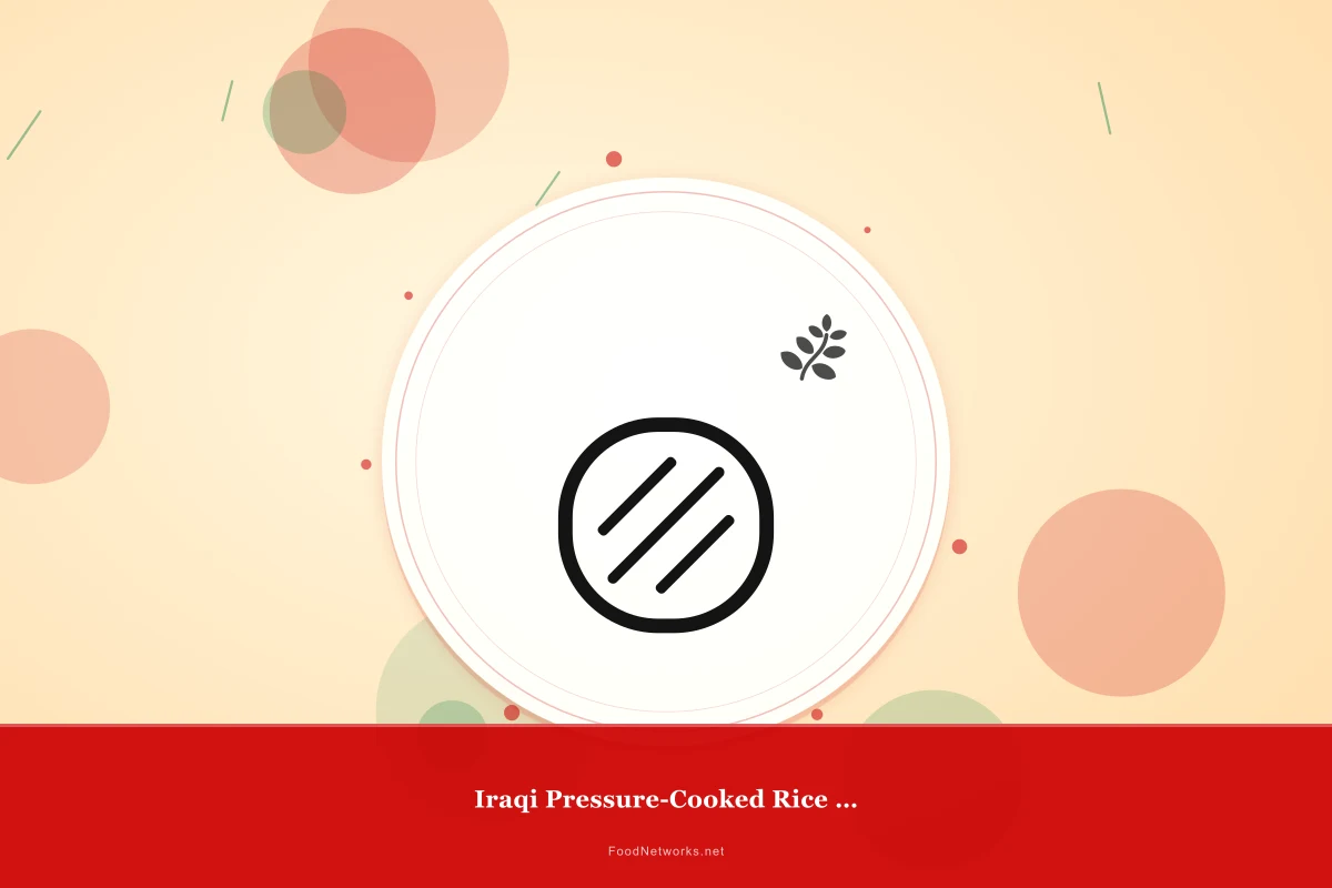 Why This Iraqi Pressure-Cooked Rice Porridge Recipe Works