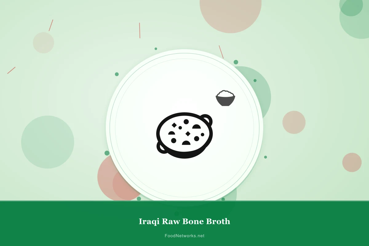 Why This Iraqi Raw Bone Broth Recipe Works