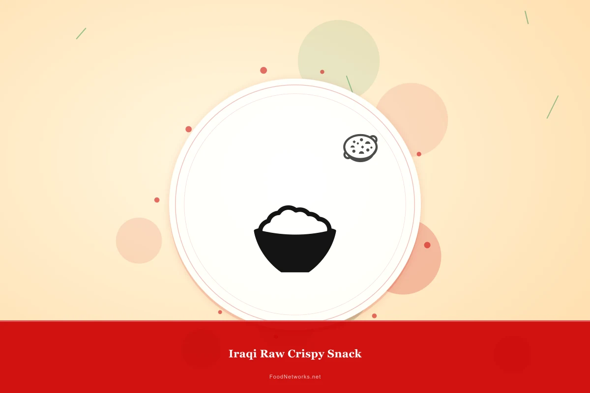 Why This Iraqi Raw Crispy Snack Recipe Works