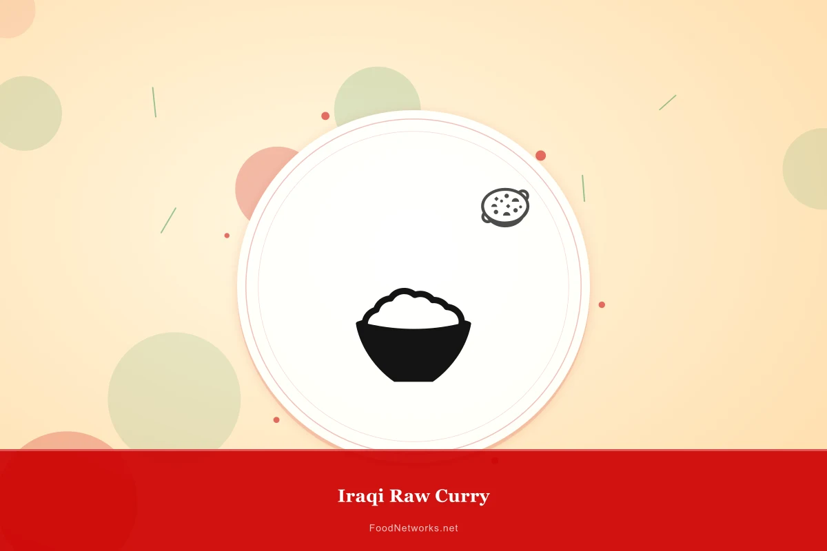 Why This Iraqi Raw Curry Recipe Works