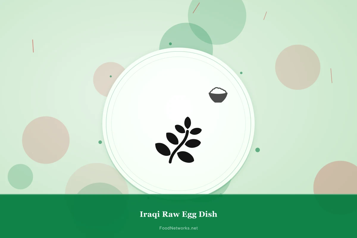 Why This Iraqi Raw Egg Dish Recipe Works