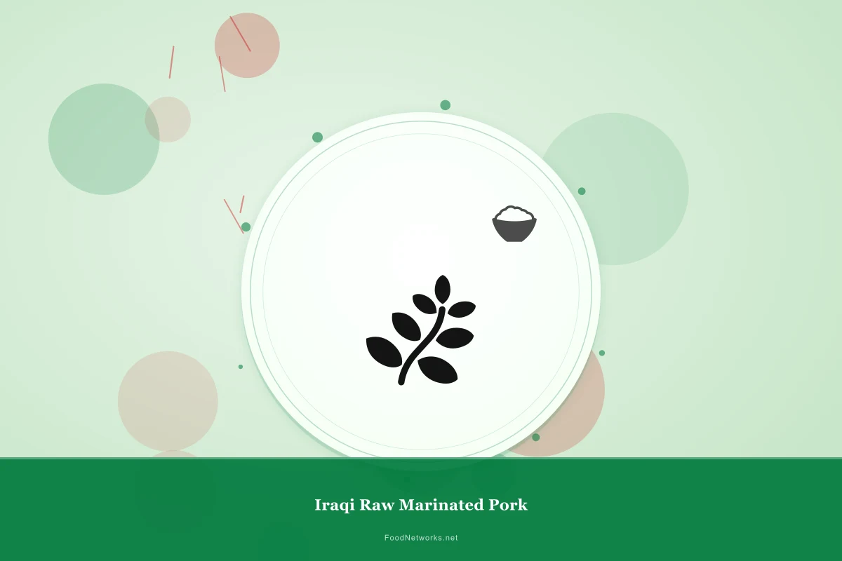 Why This Iraqi Raw Marinated Pork Recipe Works