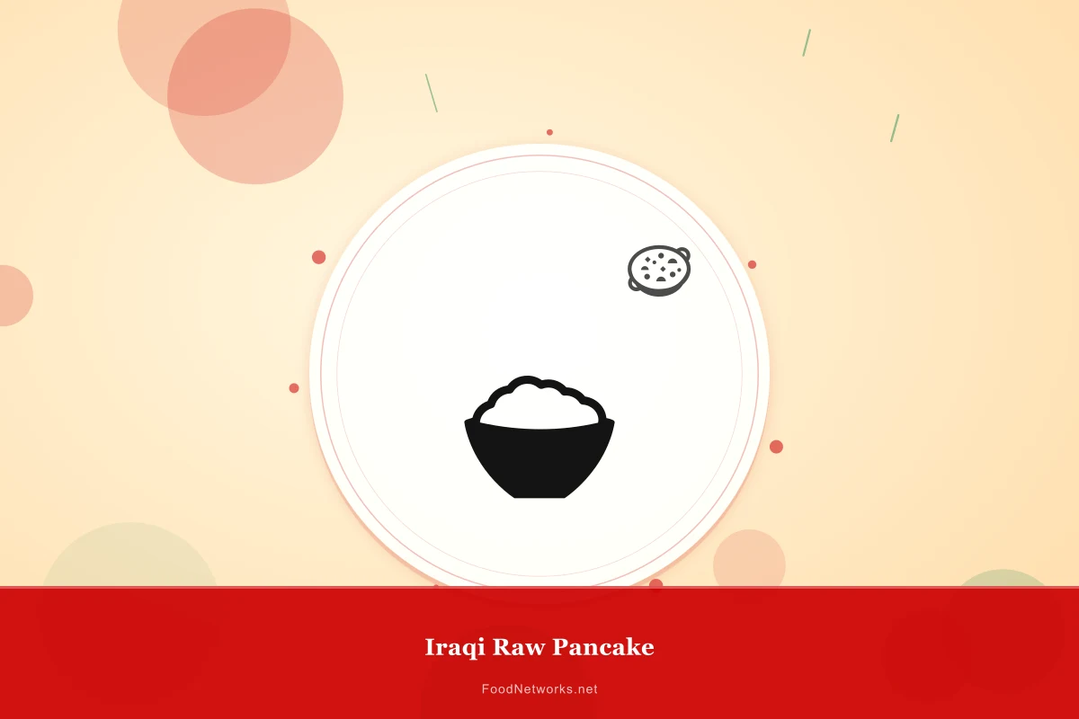 Why This Iraqi Raw Pancake Recipe Works