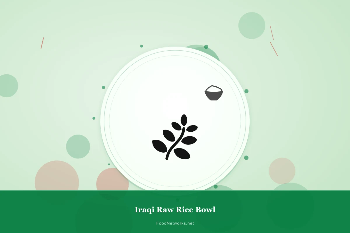 Why This Iraqi Raw Rice Bowl Recipe Works
