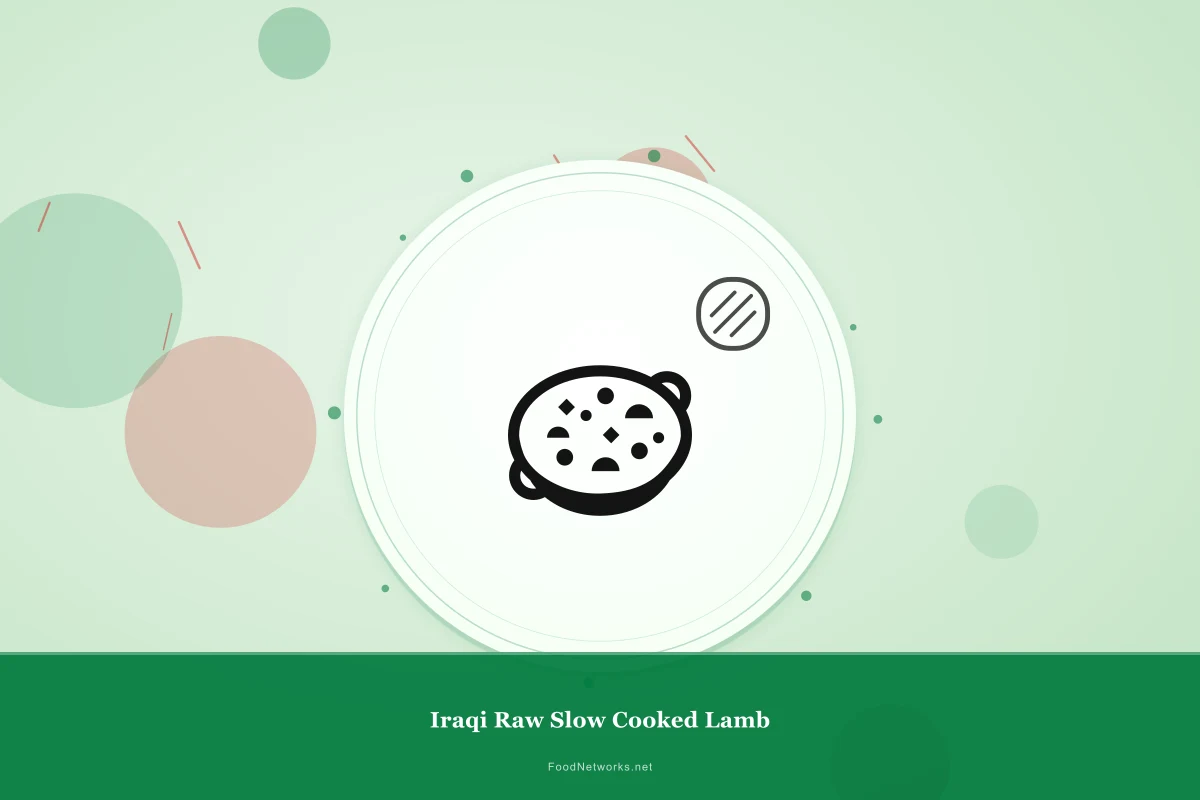 Why This Iraqi Raw Slow Cooked Lamb Recipe Works
