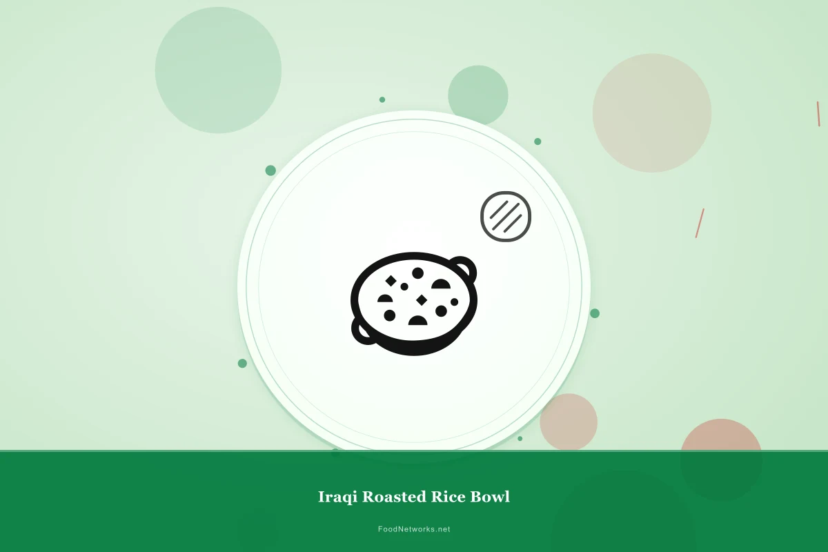 Why This Iraqi Roasted Rice Bowl Recipe Works
