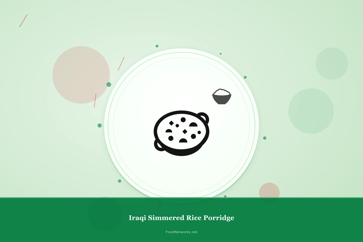 Why This Iraqi Simmered Rice Porridge Recipe Works