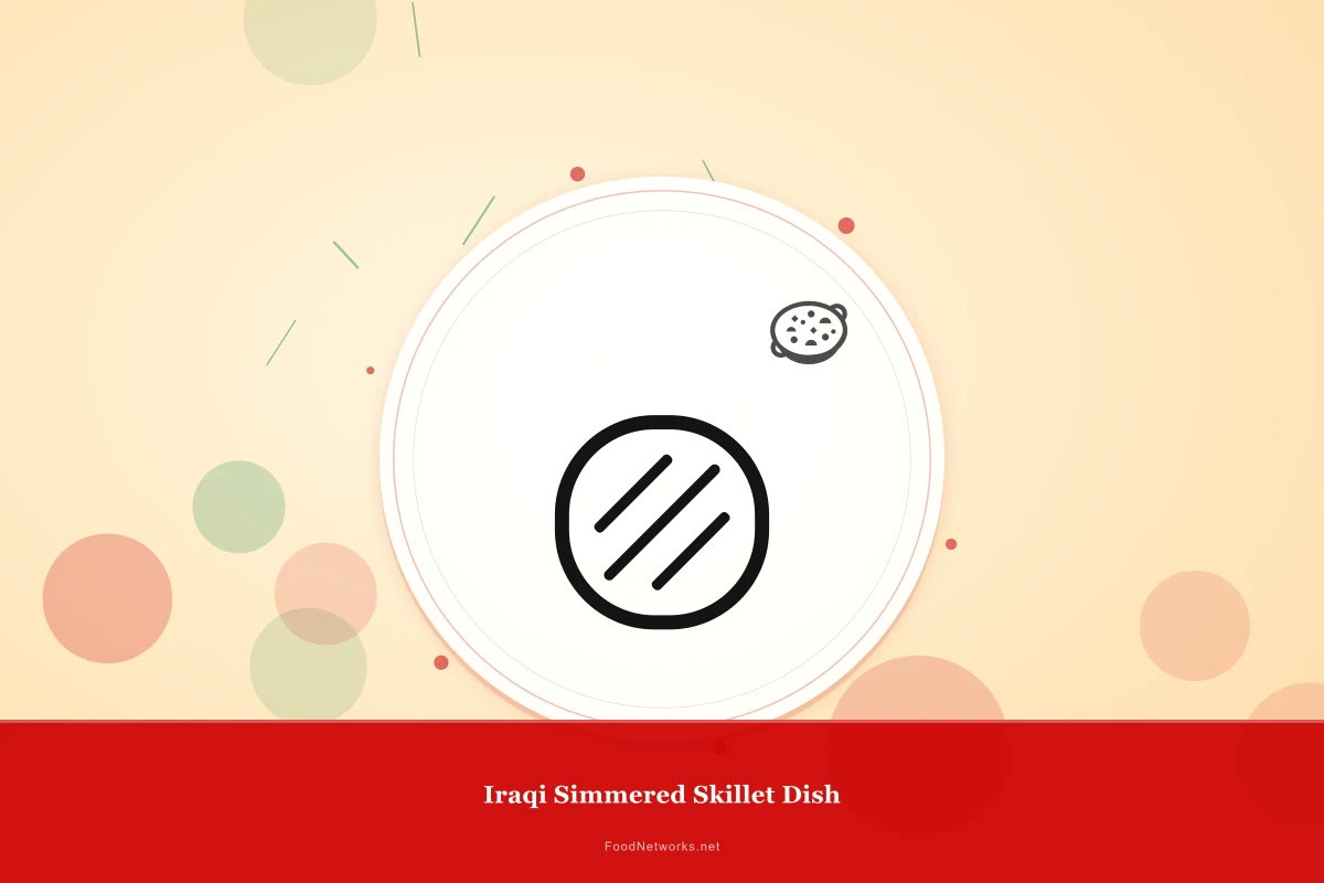 Why This Iraqi Simmered Skillet Dish Recipe Works