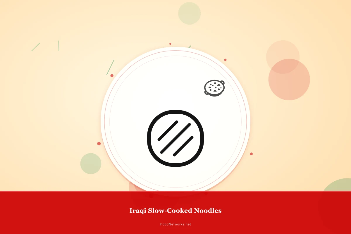 Why This Iraqi Slow-Cooked Noodles Recipe Works