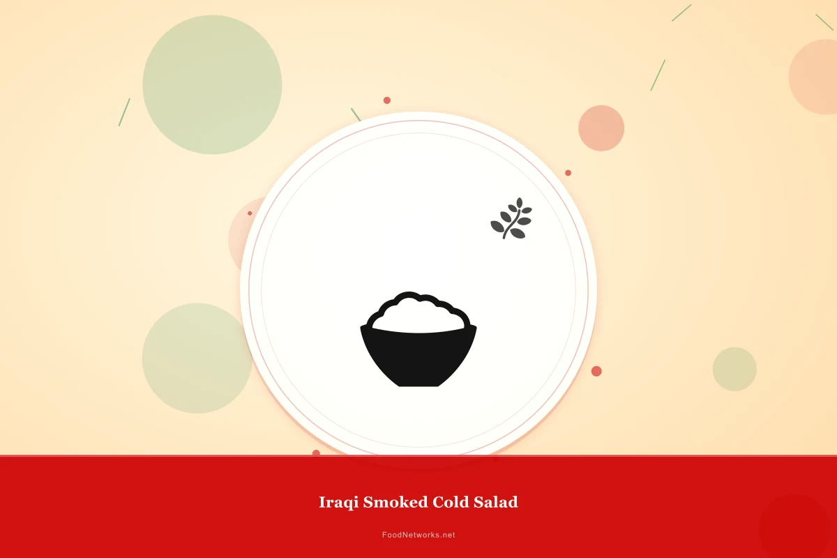 Why This Iraqi Smoked Cold Salad Recipe Works