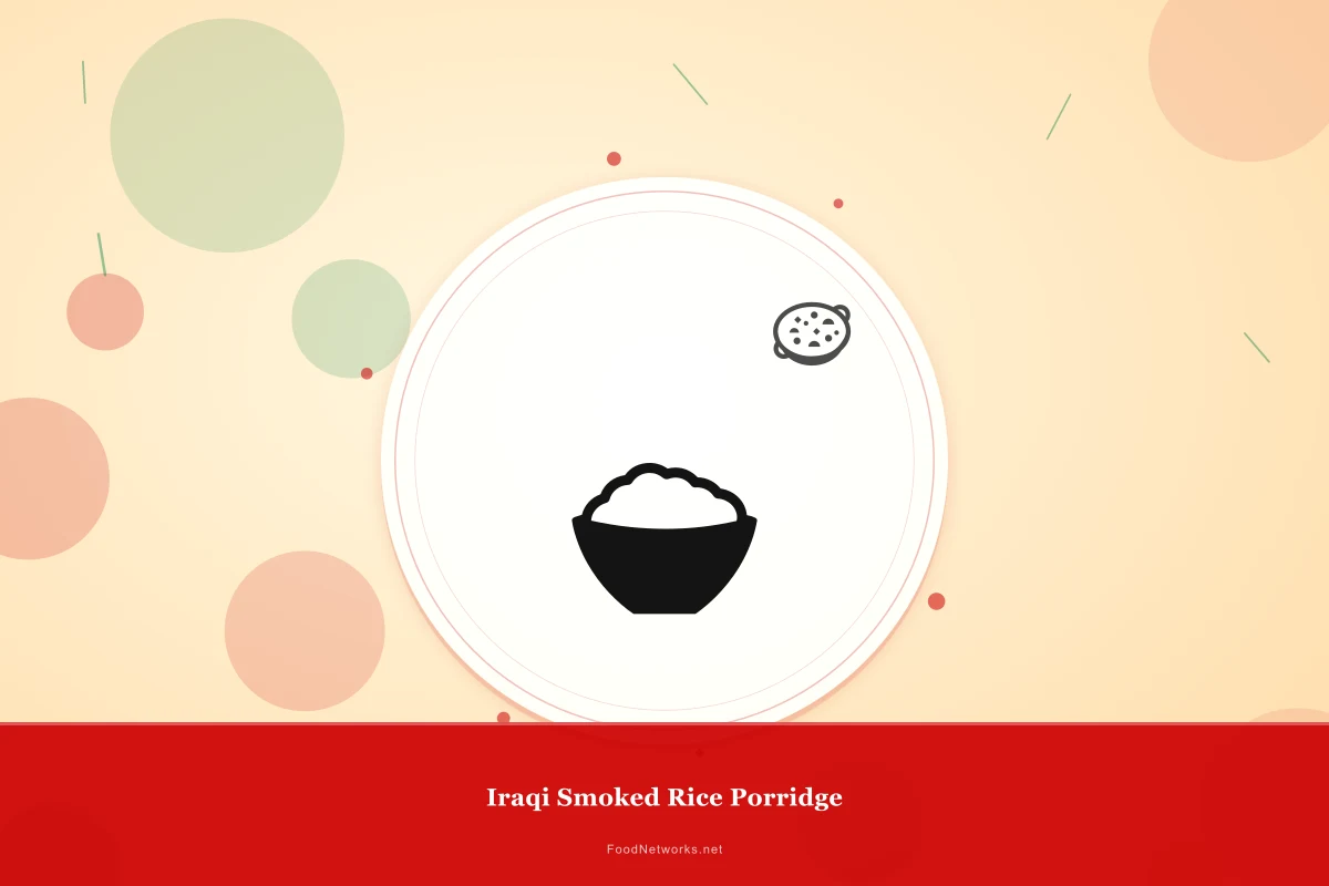 Why This Iraqi Smoked Rice Porridge Recipe Works