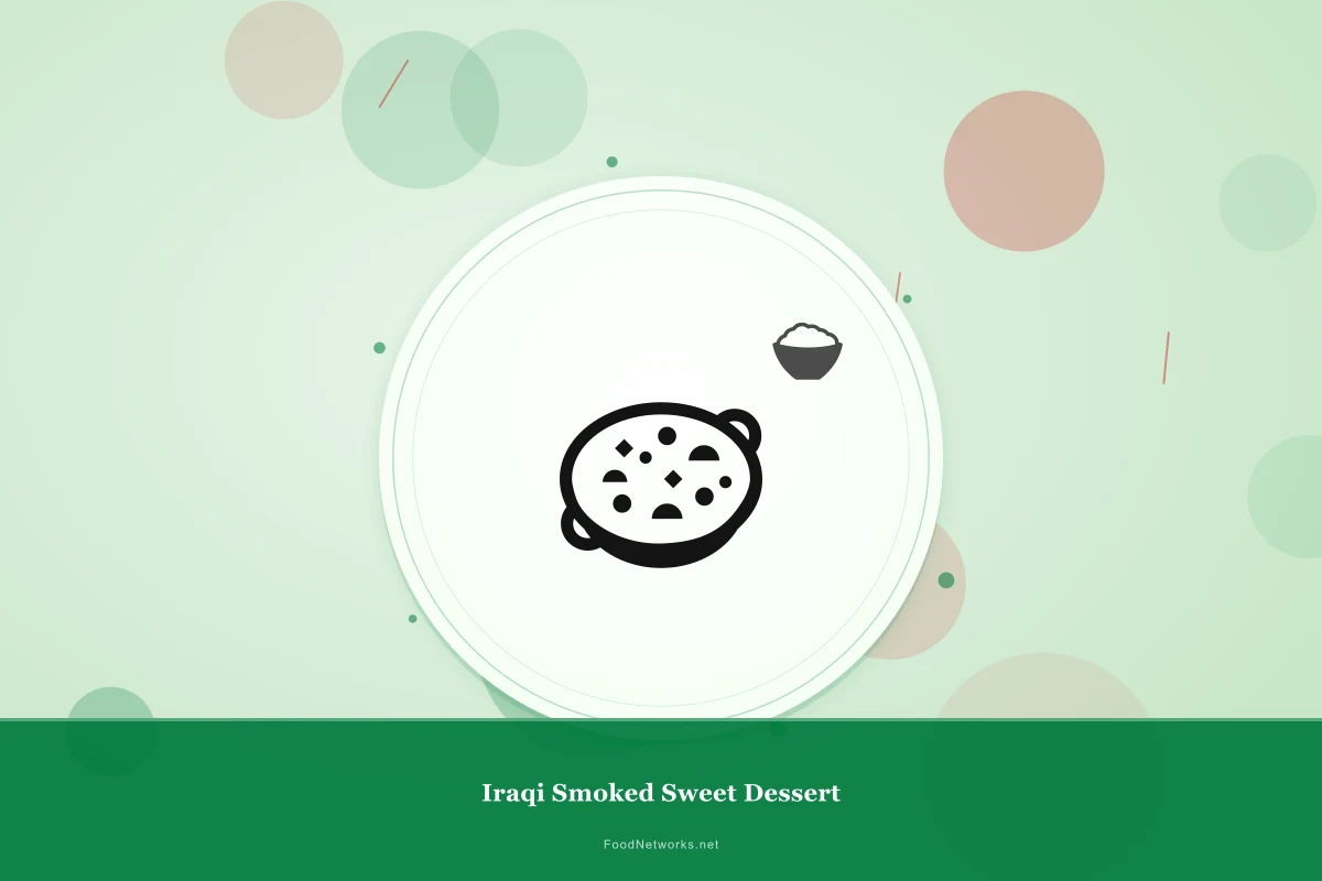 Why This Iraqi Smoked Sweet Dessert Recipe Works