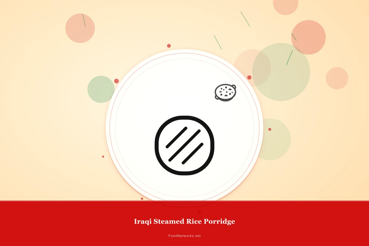 Why This Iraqi Steamed Rice Porridge Recipe Works
