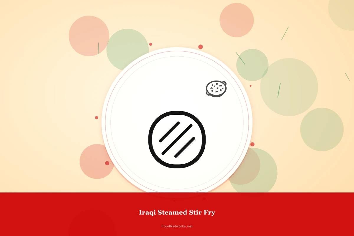 Why This Iraqi Steamed Stir Fry Recipe Works