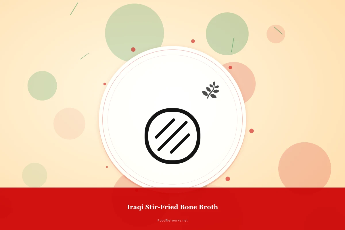 Why This Iraqi Stir-Fried Bone Broth Recipe Works
