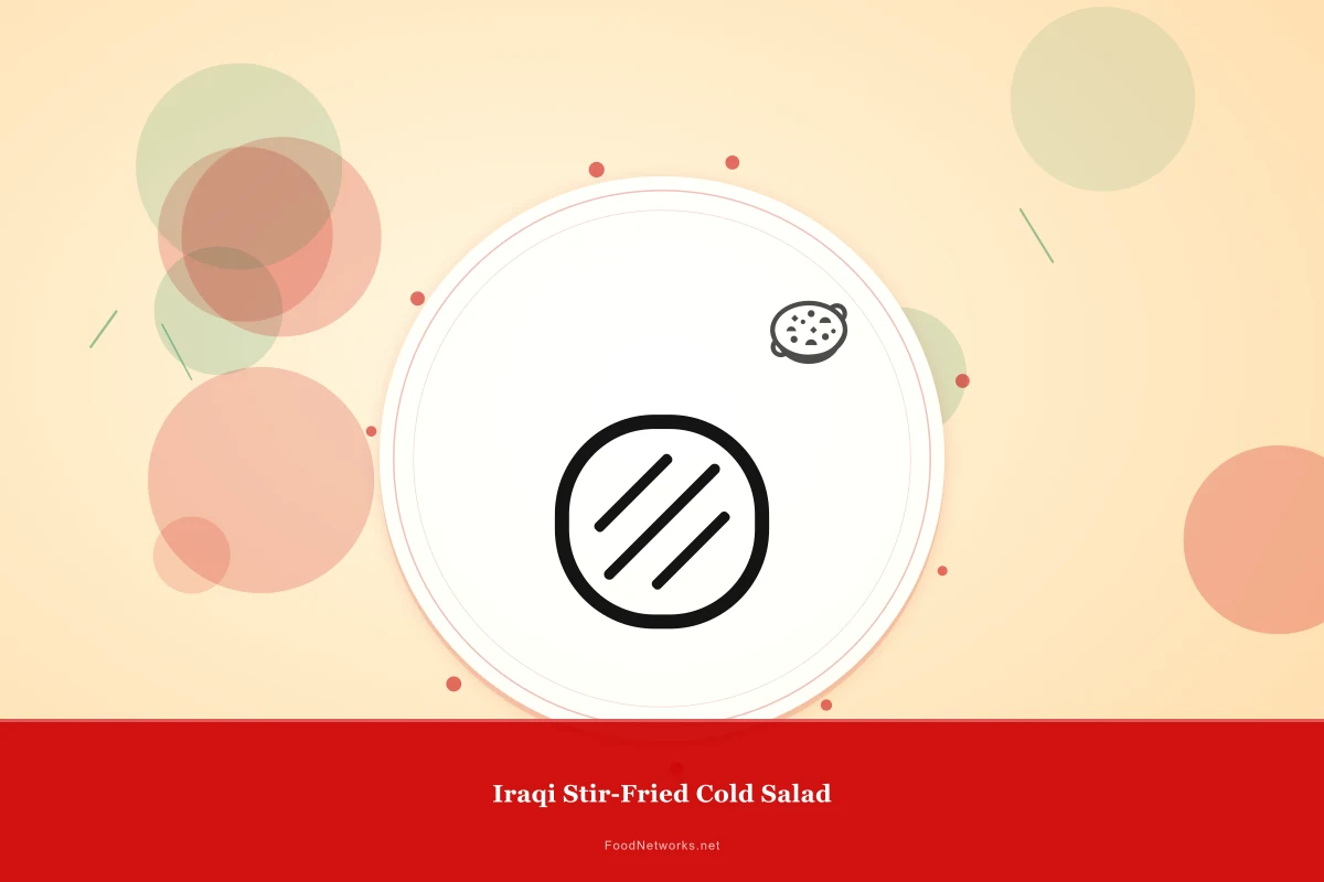 Why This Iraqi Stir-Fried Cold Salad Recipe Works
