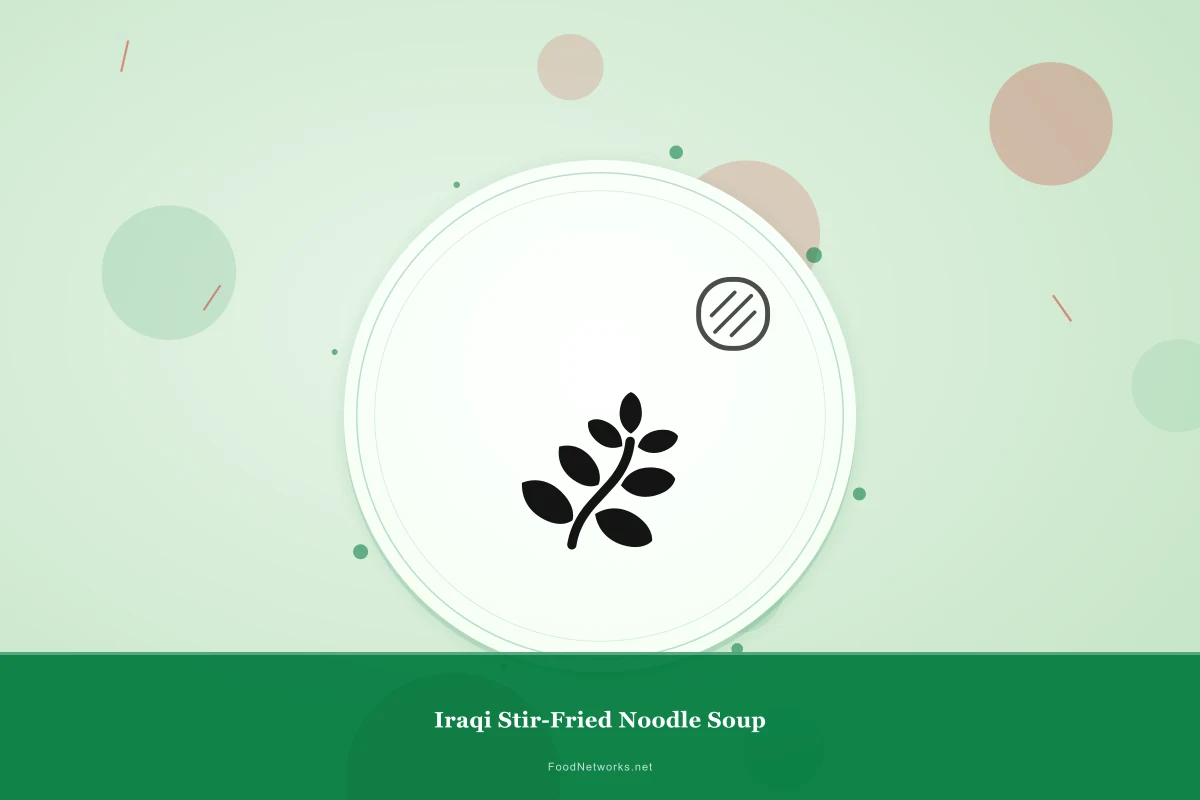Why This Iraqi Stir-Fried Noodle Soup Recipe Works