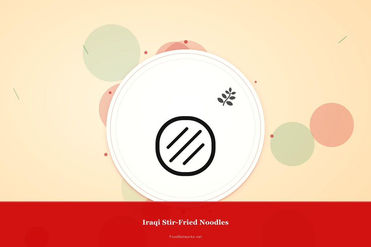 Why This Iraqi Stir-Fried Noodles Recipe Works