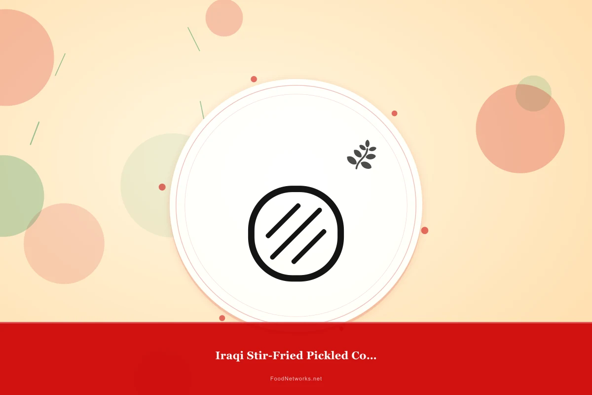 Why This Iraqi Stir-Fried Pickled Condiment Recipe Works