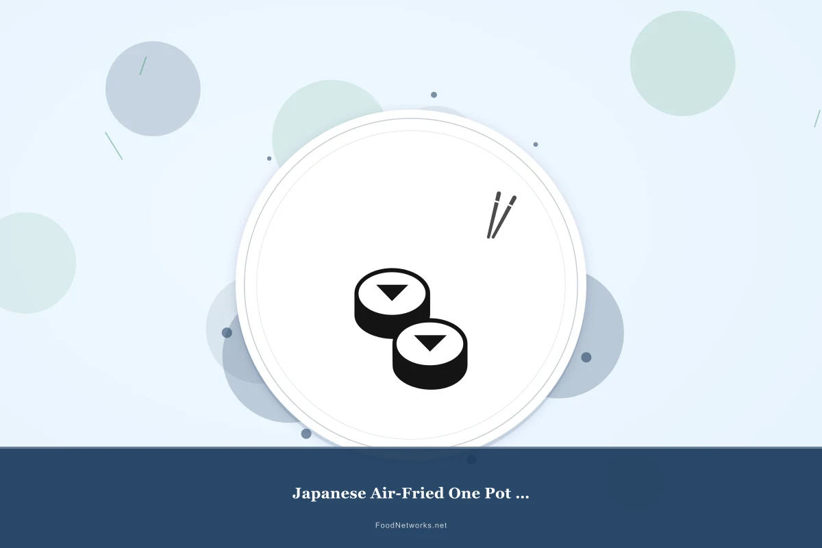 Why This Japanese Air-Fried One Pot Meal Recipe Works