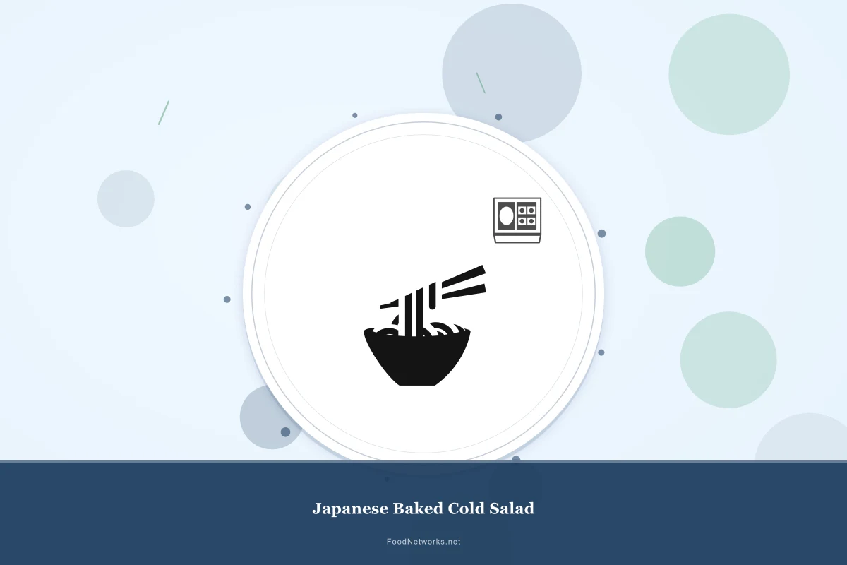 Why This Japanese Baked Cold Salad Recipe Works