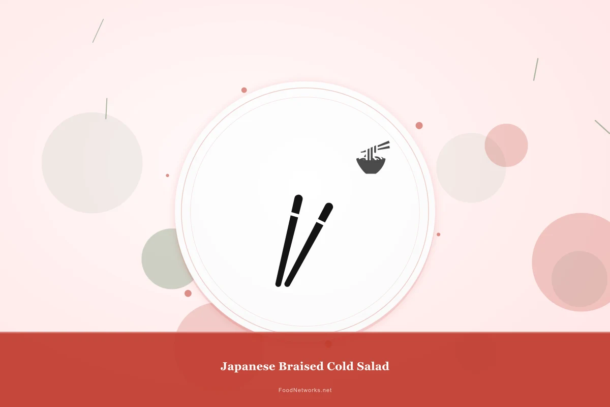Why This Japanese Braised Cold Salad Recipe Works