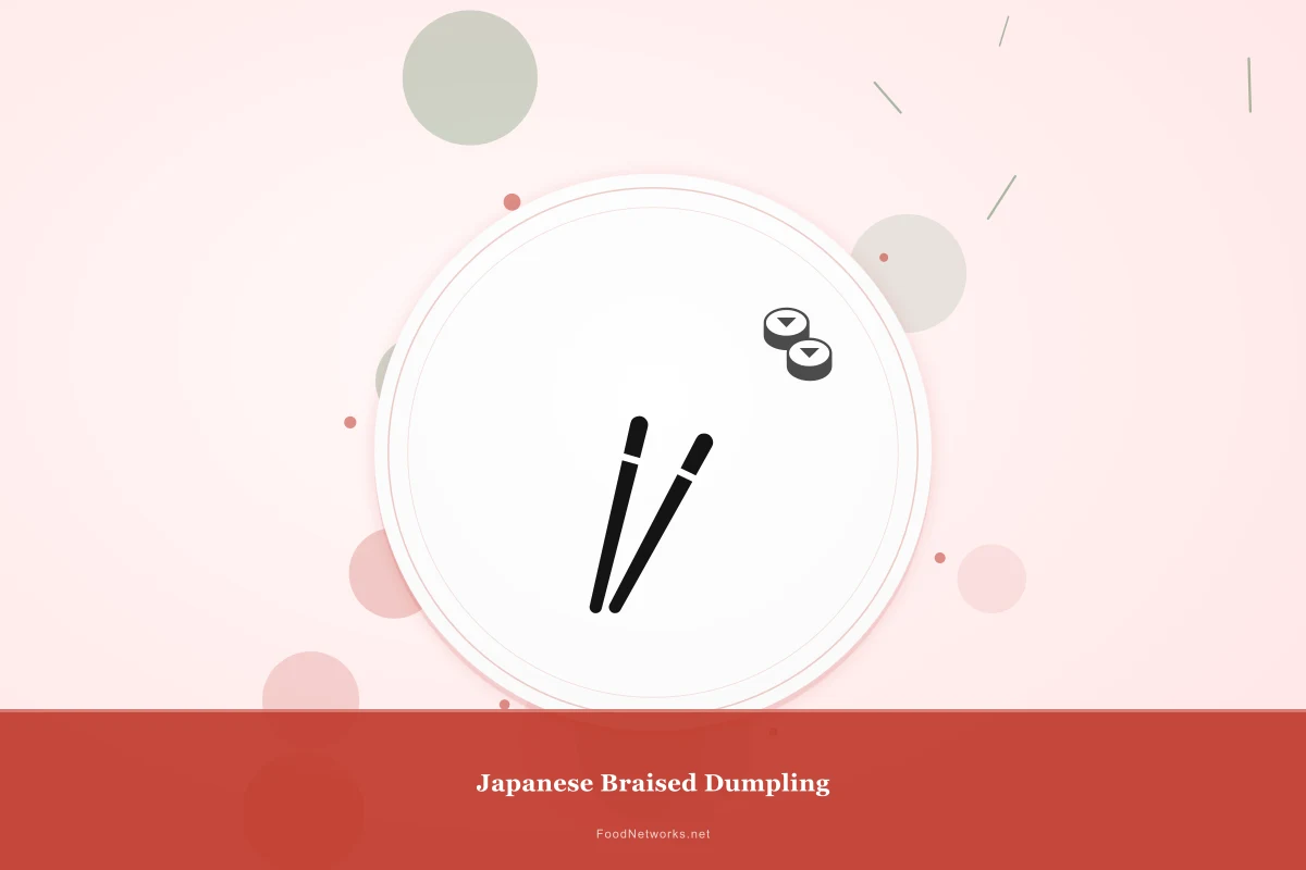 Why This Japanese Braised Dumpling Recipe Works