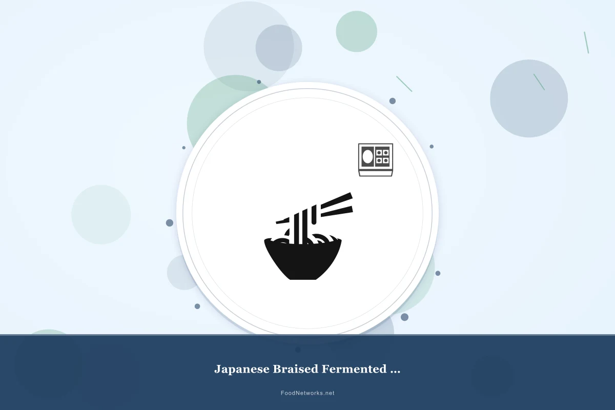 Why This Japanese Braised Fermented Dish Recipe Works