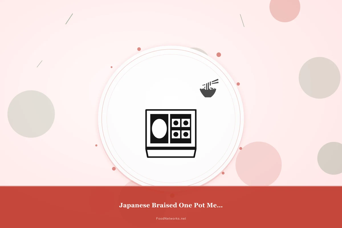 Why This Japanese Braised One Pot Meal Recipe Works