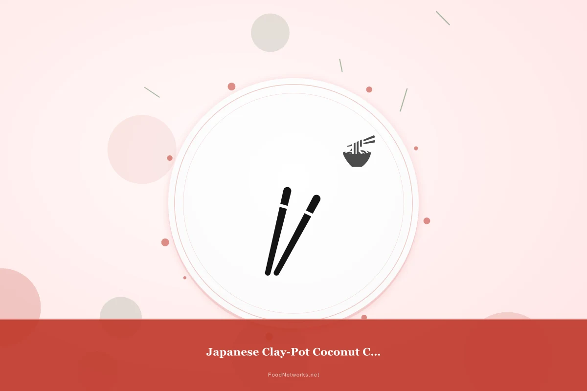 Why This Japanese Clay-Pot Coconut Curry Recipe Works