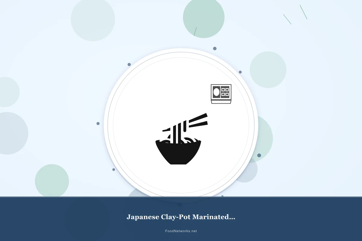 Why This Japanese Clay-Pot Marinated Pork Recipe Works