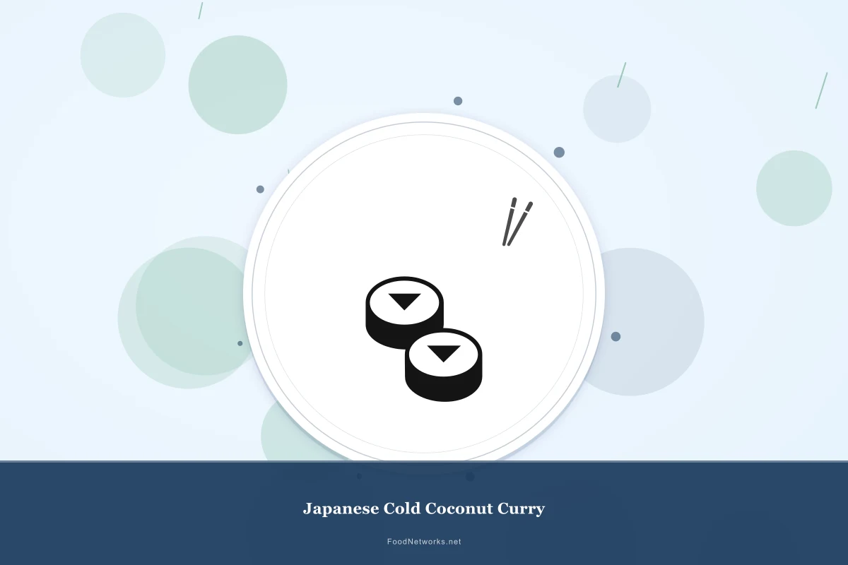 Why This Japanese Cold Coconut Curry Recipe Works