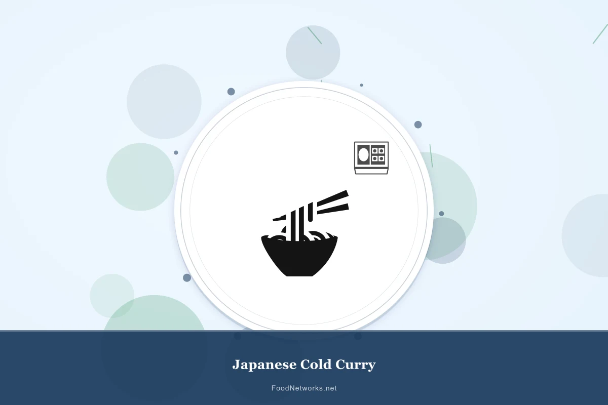 Why This Japanese Cold Curry Recipe Works