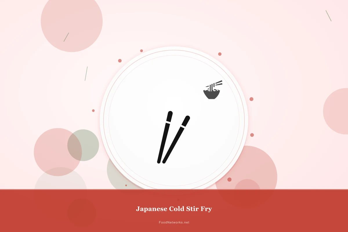 Why This Japanese Cold Stir Fry Recipe Works