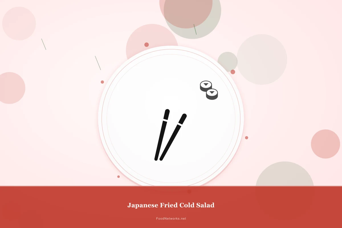 Why This Japanese Fried Cold Salad Recipe Works