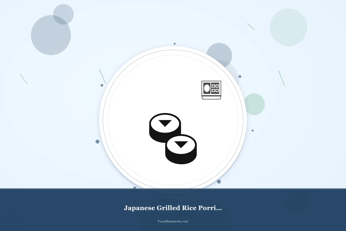 Why This Japanese Grilled Rice Porridge Recipe Works