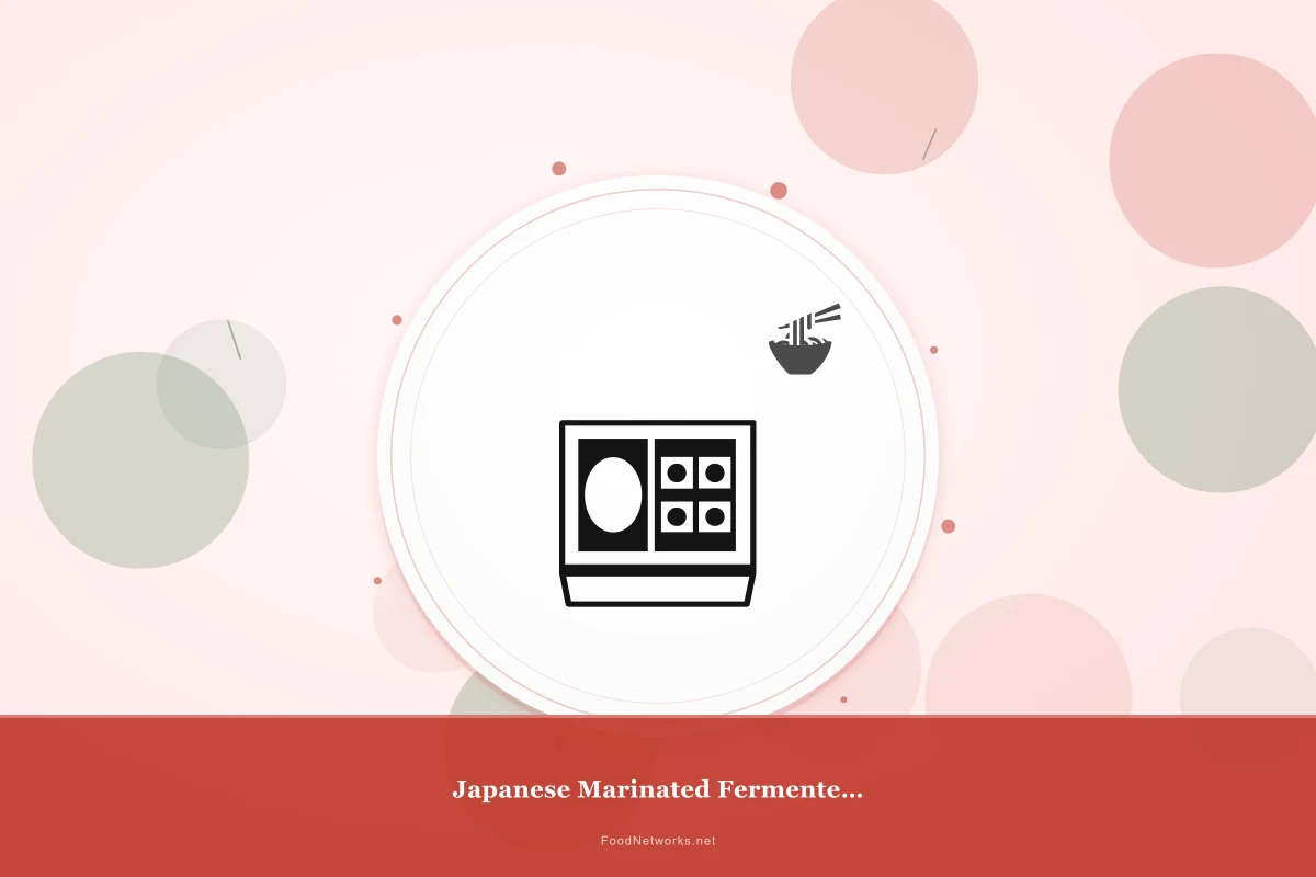 Why This Japanese Marinated Fermented Dish Recipe Works