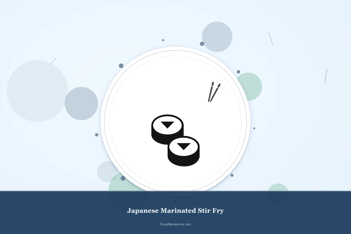 Why This Japanese Marinated Stir Fry Recipe Works
