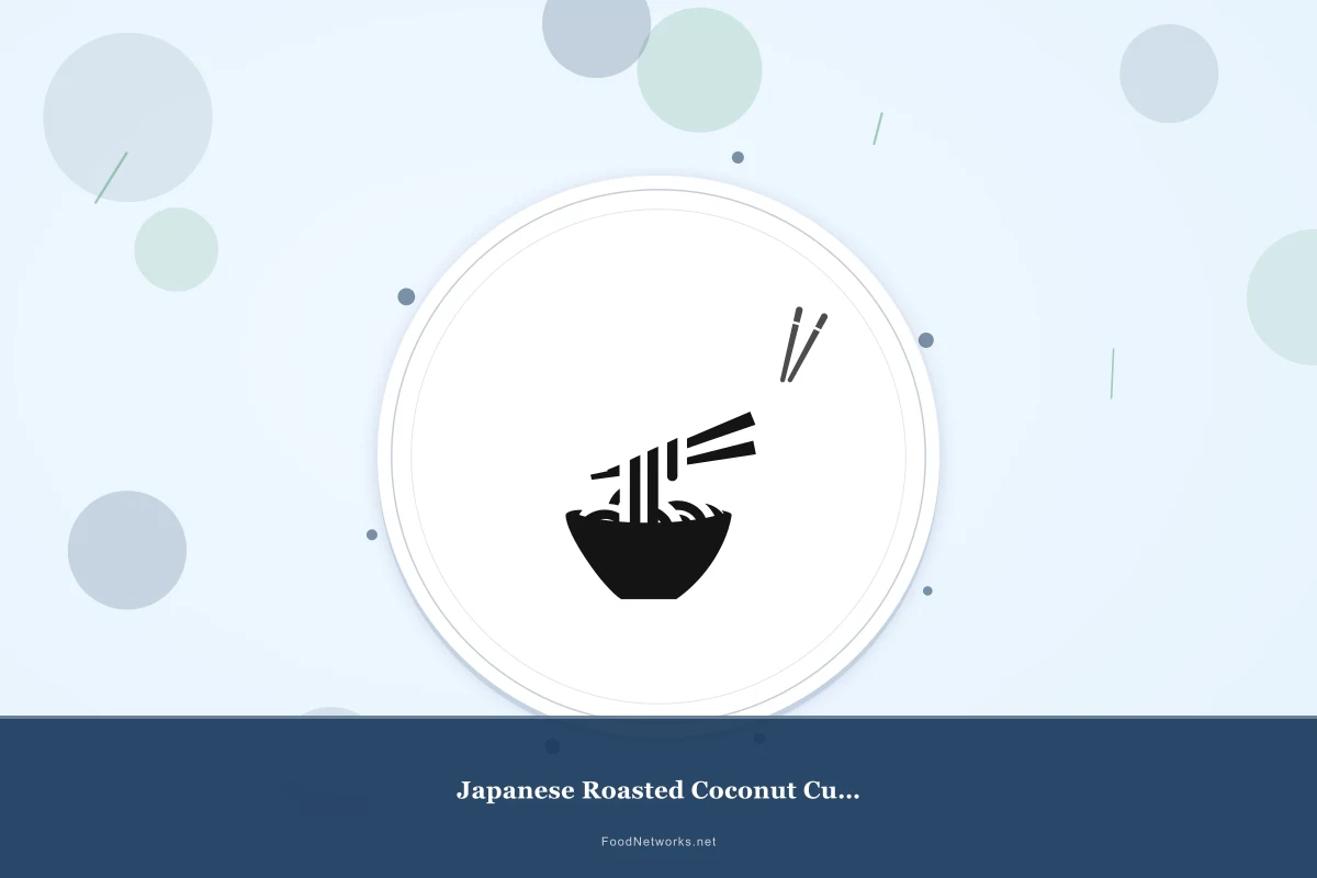 Why This Japanese Roasted Coconut Curry Recipe Works