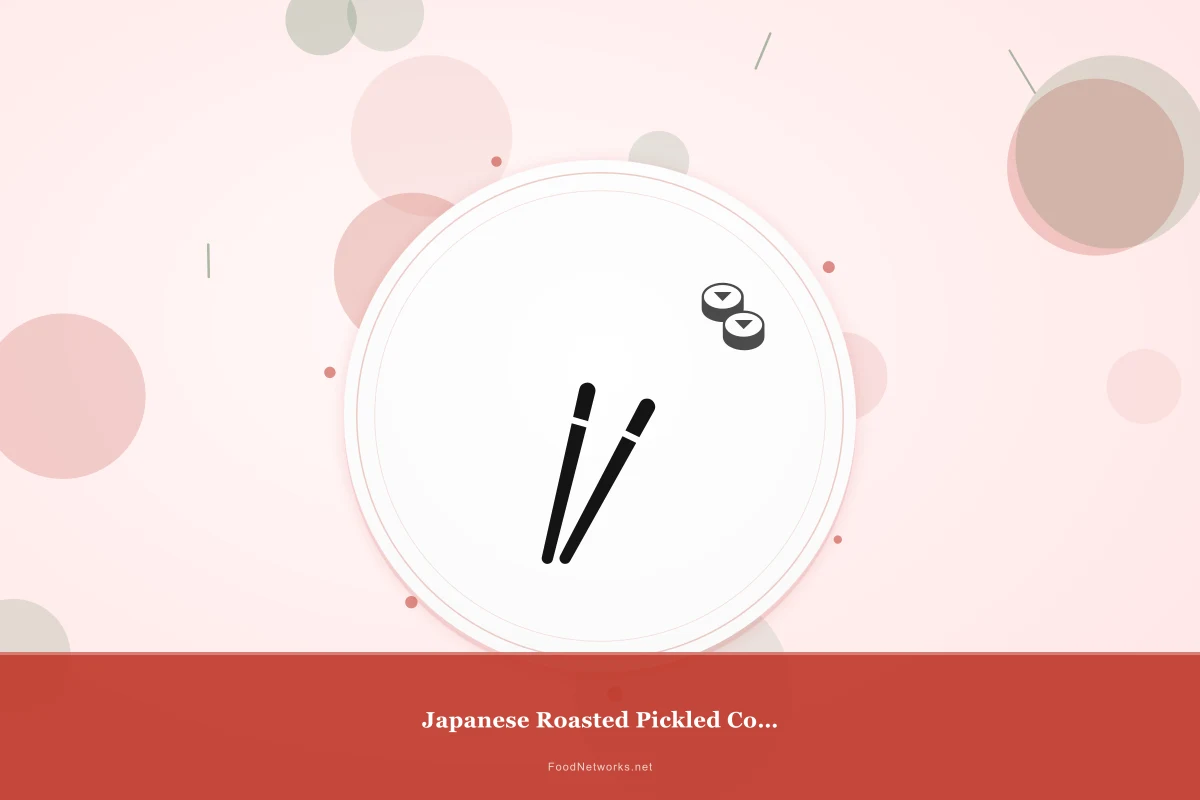 Why This Japanese Roasted Pickled Condiment Recipe Works