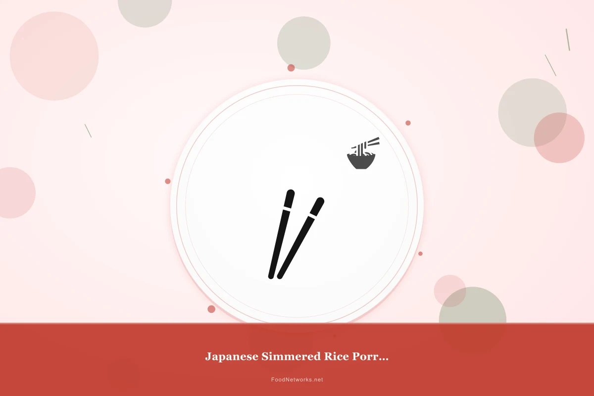Why This Japanese Simmered Rice Porridge Recipe Works