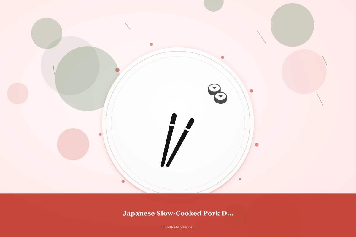 Why This Japanese Slow-Cooked Pork Dish Recipe Works