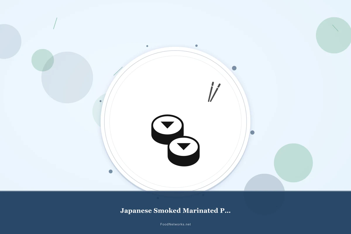 Why This Japanese Smoked Marinated Pork Recipe Works