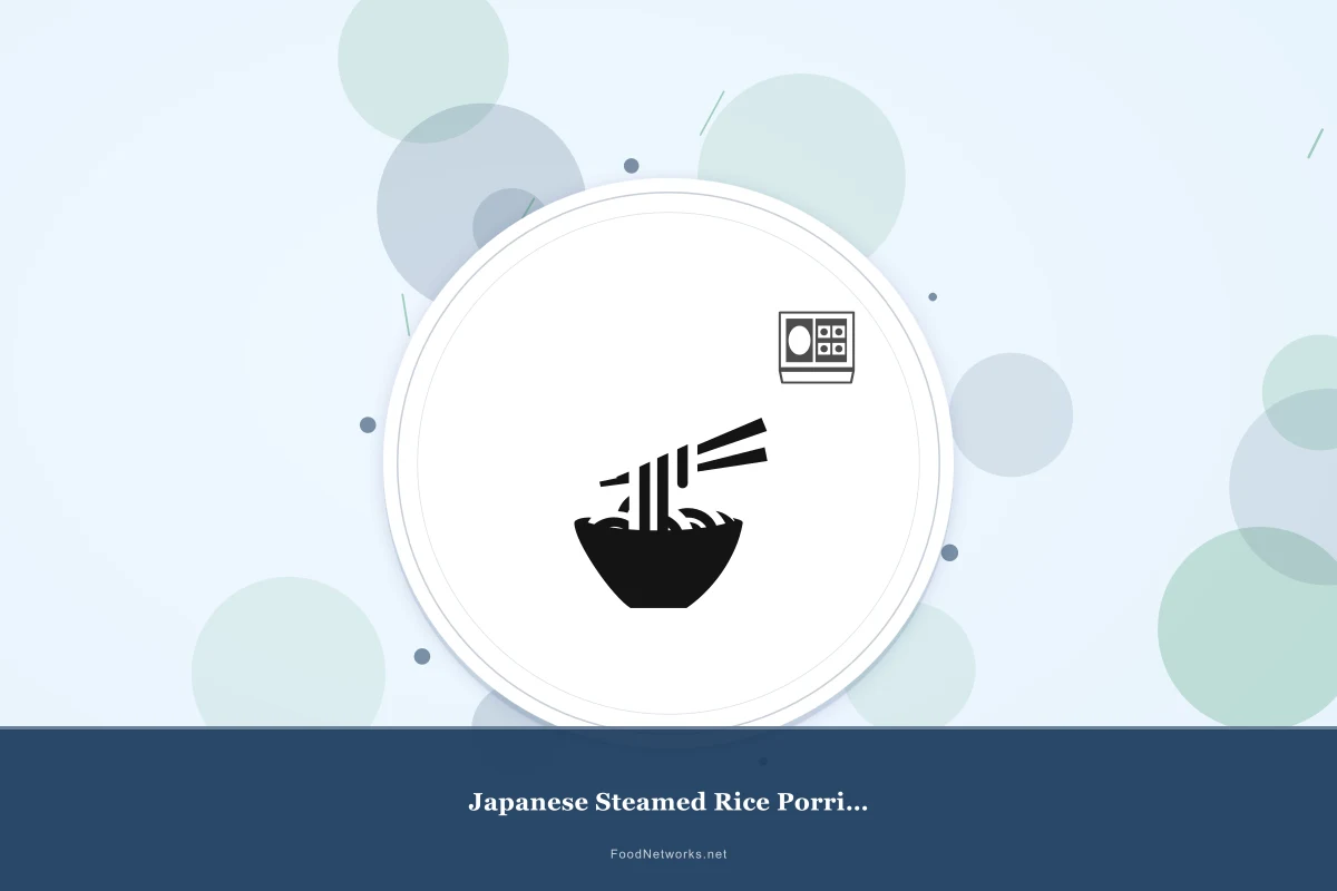 Why This Japanese Steamed Rice Porridge Recipe Works