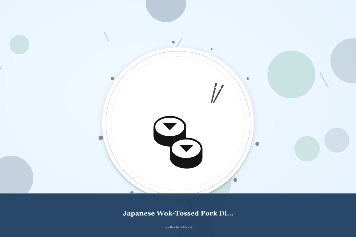 Why This Japanese Wok-Tossed Pork Dish Recipe Works