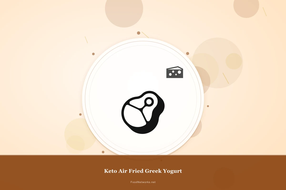 Why This Keto Air Fried Greek Yogurt Recipe Works